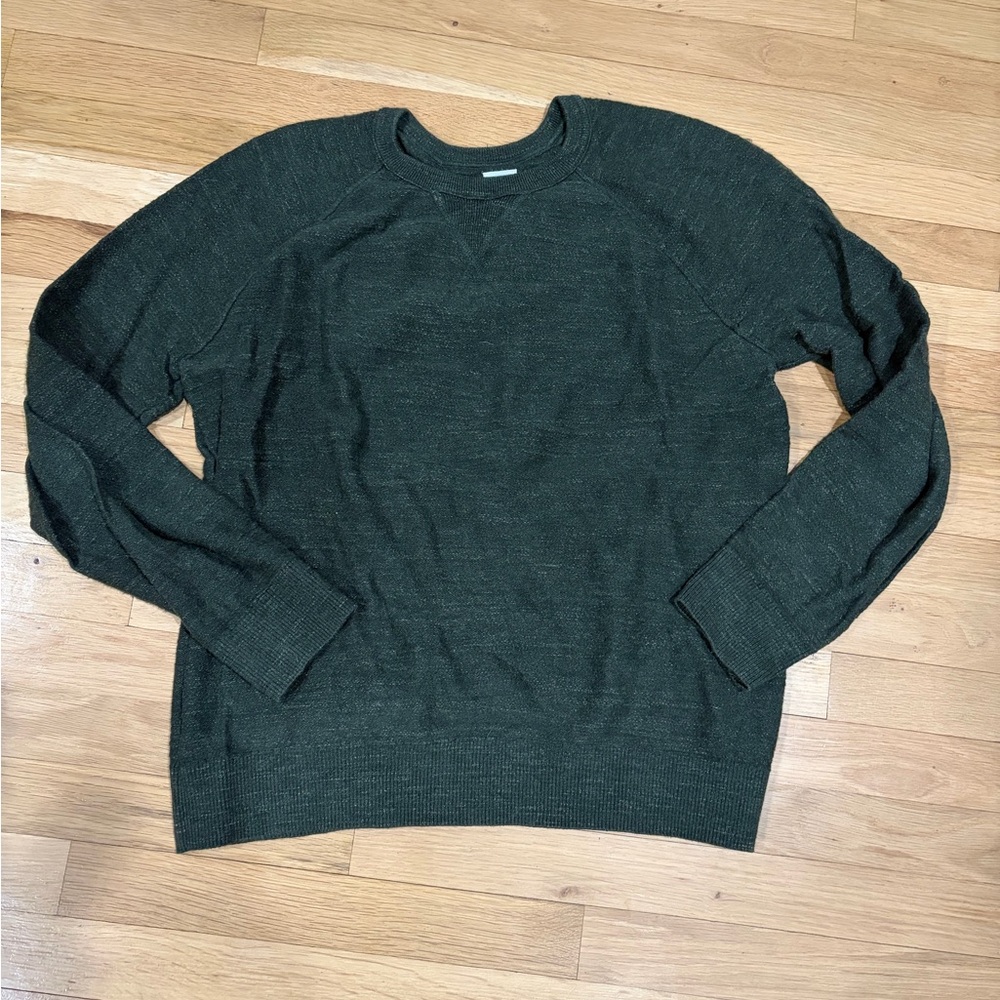 Men's Green GAP Crewneck Sweater